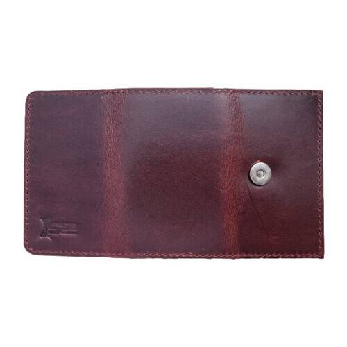 Oil Pull Up Leather Square Shape Leather Key Holder Wallet SB-KR07, 3 image