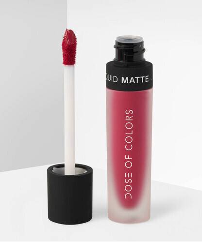 Dose of colors Liquid matte lipstick- Talk is chic