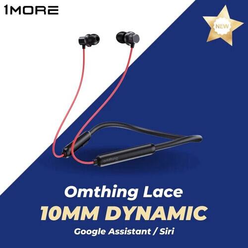 1More Omthing Earbuds EO008 Lace Neckband Wireless Bluetooth Headphones