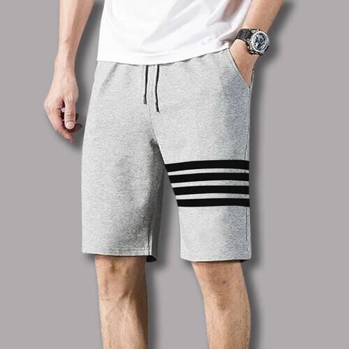 Trendy Short Pant For Men-Light Ash