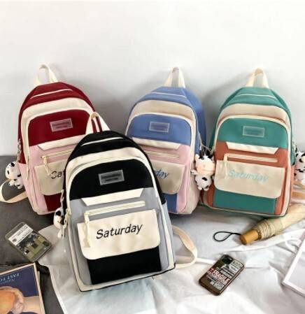 Kawaii Women Rucksack Beautiful Korean-Style School Bags Teen Knapsacks For Girls Student School Backpacks, 4 image