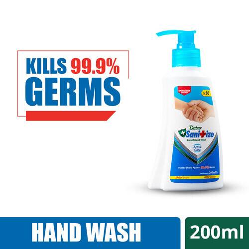 Dabur Sanitize Active Care Hand Wash Pump 200 ml