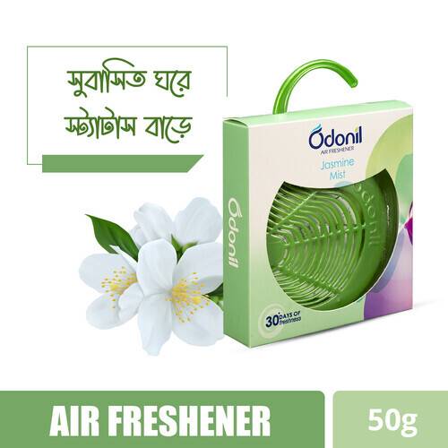 Odonil Natural Air Freshener Block Jasmine Mist Hanger 50 gm