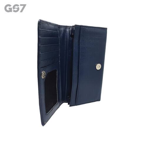 GS7 Unisex Leather Long Wallet, 2 image