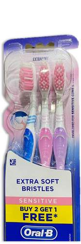 Oral-B Sensitive Whitening Toothbrush (Buy 2 Get 1 Free)