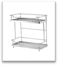 Double Rack stainless steel