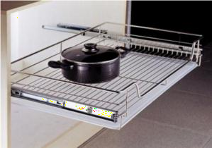 Stove Drawer Basket Stainless Steel