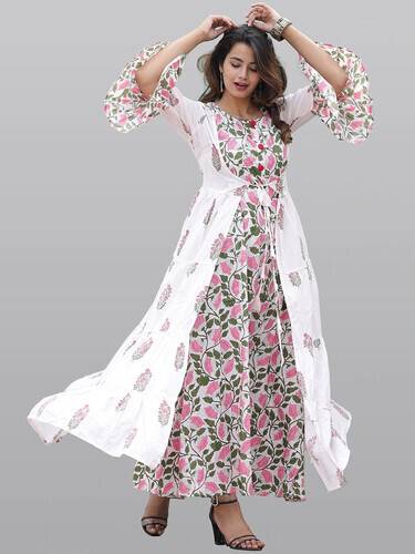 Ready made Long Anarkali Suits For Woman, 3 image