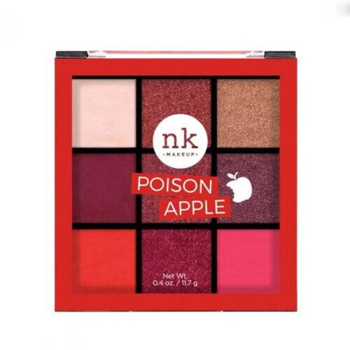 Nicka K Nine Color Eyeshadow Palette (Poison Apple)