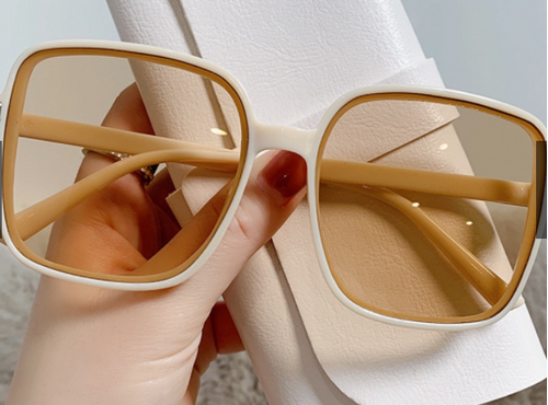 Fashion New Square Gradient Retro Sunglasses, 2 image