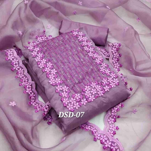 Tissue Organza 4 pc- Lavender