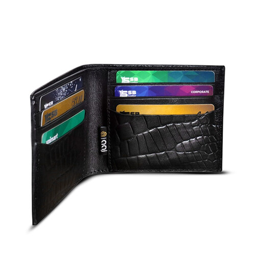 AAJ Crocodile Pattern Leather Wallet SB-W136, 3 image