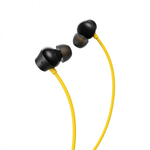Realme Buds Wireless 2 NeoNeckband Earphone (RMA2011) -Black & Yellow, 4 image