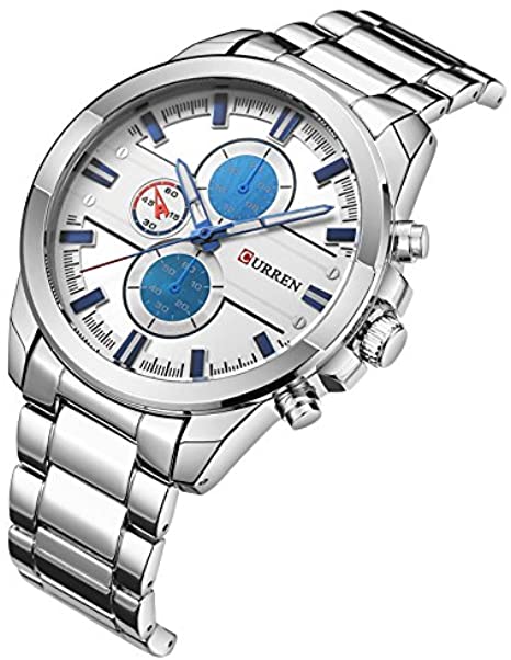 New Arrivals Curren 8274 Luxury Men Wrist Watch Alloy Strap Fashion Heavy Dial Male Business Quartz Classic Brand Watch, 3 image
