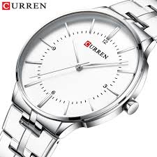 CURREN 8321 Mens Watches Fashion Full Steel Men Watch Waterproof Wrist Watches Quartz Watch For Men, 2 image