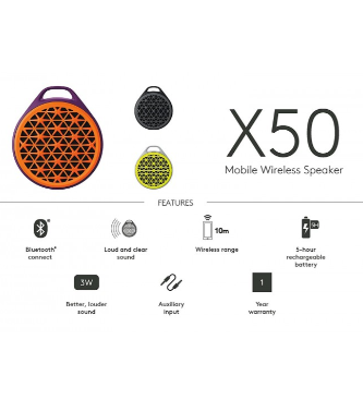 Logitech Boombox X50 Bluetooth Speaker, 2 image