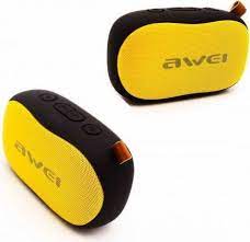 Awei Y900 Wireless Bluetooth Speaker Yellow+Black - Awei(6954284082648), 2 image