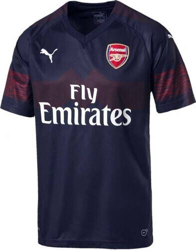 Arsenal Polyester Short Sleeve Away Jersey 2018-19