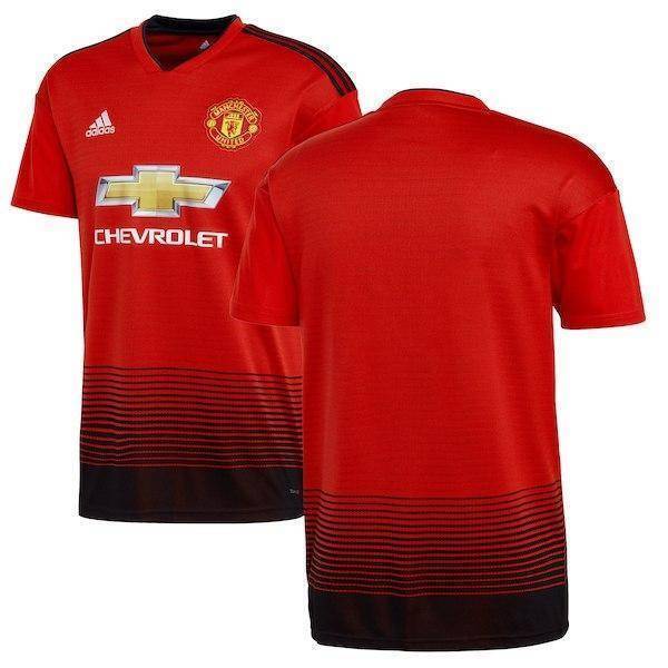 Manchester United Polyester Short Sleeve Home Jersey 2018-19