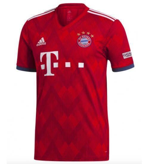 Bayern Munich Polyester Short Sleeve Home Jersey 2018-19