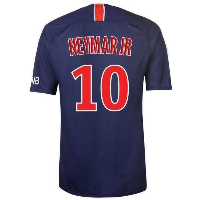 Neymar PSG Polyester Short Sleeve Home Jersey 2018-19