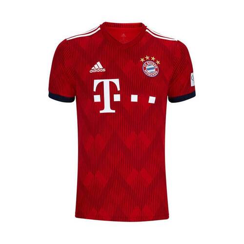 Bayern 2018/19 Home Jersey - Short Sleeve - Red