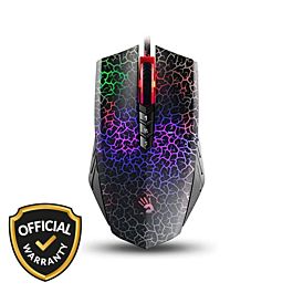 A70 4000CPI USB ACTIVATED GAMING MOUSE (Crack, Black), 2 image