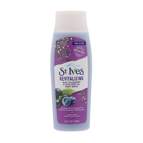 St. Ives Revitalizing Acai Blueberry and Chia Seed Oil Body Wash