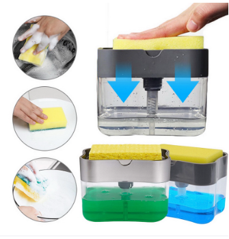 ( 2 In1 ) Kitchen Liquid Soap Dispenser, 2 image