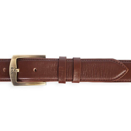 Pure Chocolate Leather Belt SB-B54, 3 image