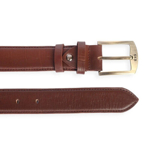 Pure Chocolate Leather Belt SB-B54, 4 image