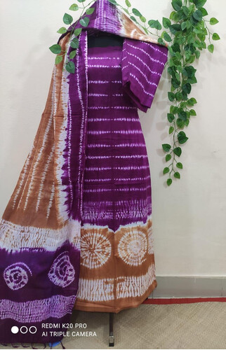 Cotton sibori batik collection- Purple