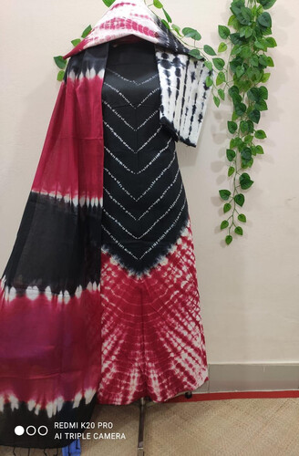 Cotton sibori batik collection- Black & Red