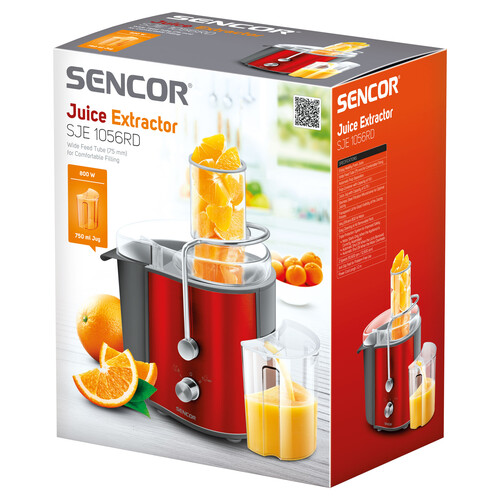 Sencor Juicer & Blender 800Watt SJE1056RD