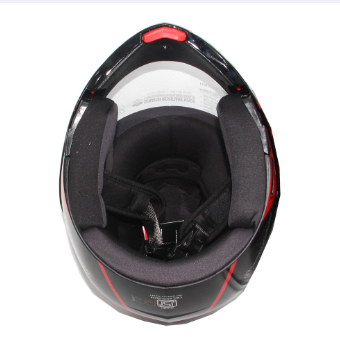 Vega Crux Camo Full Face Helmet-Red Black, 5 image