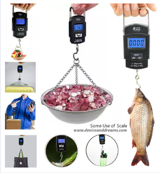F1976-744E Portable Electronic Hanging Weight Scale 0-50KG, 2 image