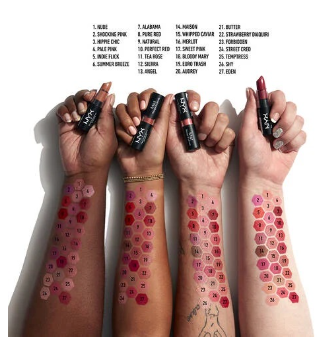 Nyx Professional Makeup-Velvet Matte Lipstick-Merlot, 4 image
