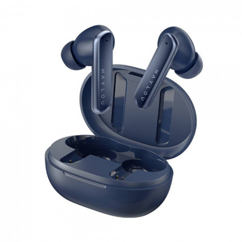Haylou W1 TWS Bluetooth Earbuds, Color: Blue, 3 image