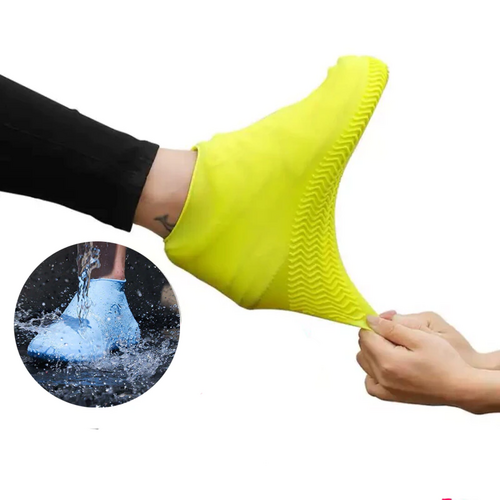 Boots Silicone Waterproof Shoe Cover Reusable Rain Shoe Covers Unisex Shoes Protector Anti-slip Rain Boot Pads For Rainy Day New, 2 image