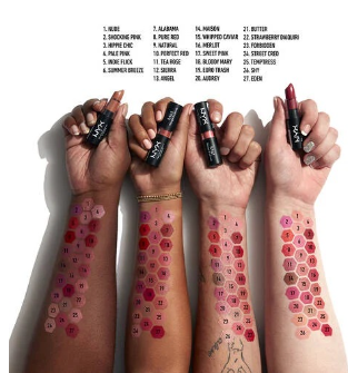 Nyx Professional Makeup-Velvet Matte Lipstick-Tea Rose, 4 image