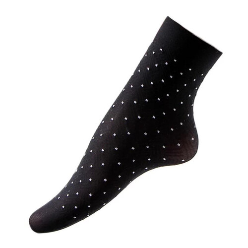 Polka Dot Transparent Socks, 10 image