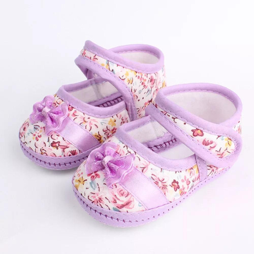 Floral Soft Baby Shoe, 5 image