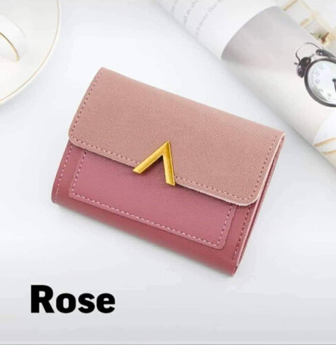 Mini Ladies Wallet, Color: Pink, 2 image