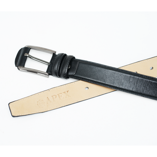Black Color Cow Leather Belt For Men BE-RM01, 4 image