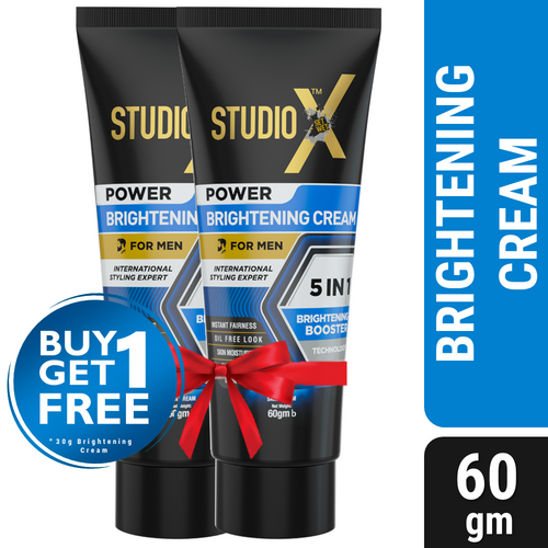 Studio X Power Brightening Cream 60gm (Buy 1 Get 1 FREE)