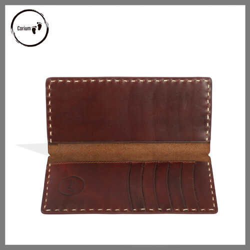 Long Wallet With Credit Card ,Mobile & Photo ID Pocket Slots Alone With Zipper Closeing Chamber, 2 image