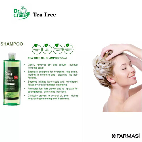 Dr. C.Tuna Tea Tree Shampoo 225ml, 3 image