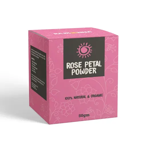 Rajkonna Rose Petal Powder 50gm, 2 image