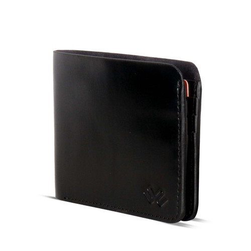 Black Oil Pull Up Leather Wallet SB-W126, 2 image