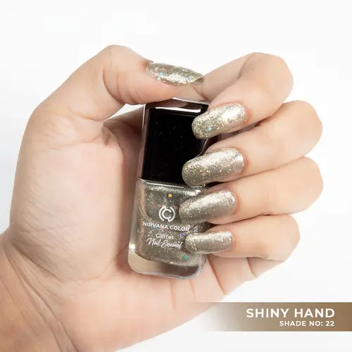 Nirvana Color Glitter Nail Enamel  Shiny Hand-22